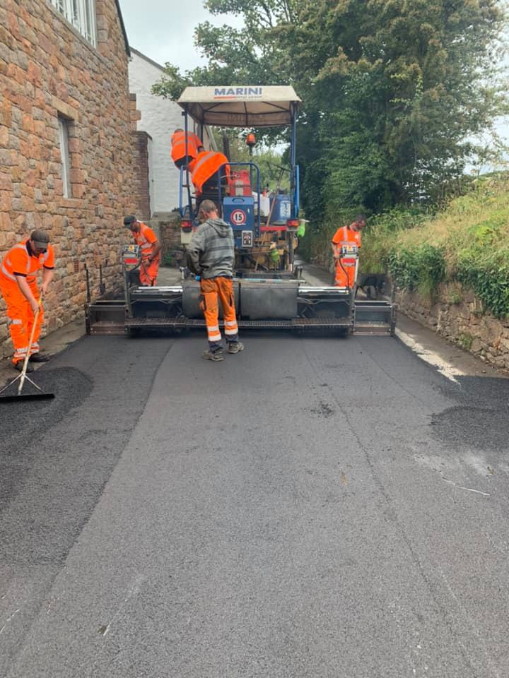 Tarmac repair project