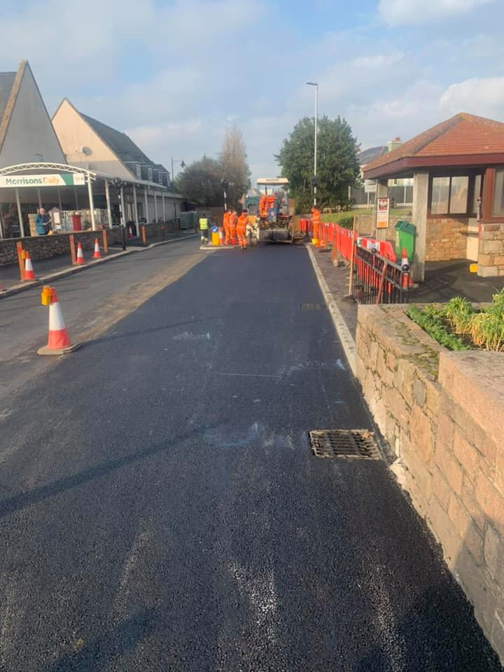 Private road surfacing Westminster tarmac project