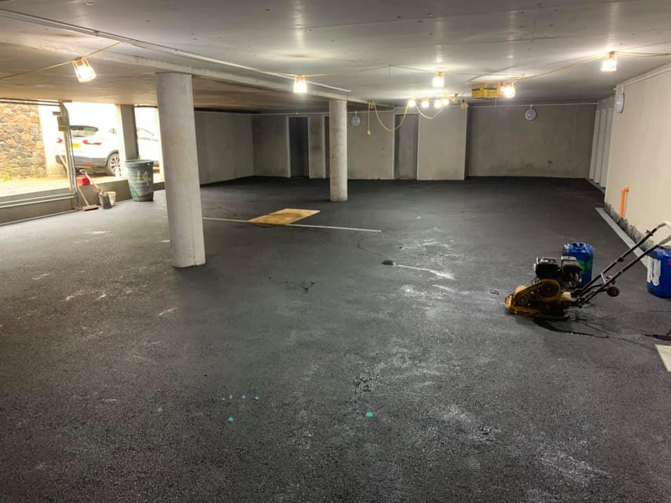 Car park surfacing Knowle
