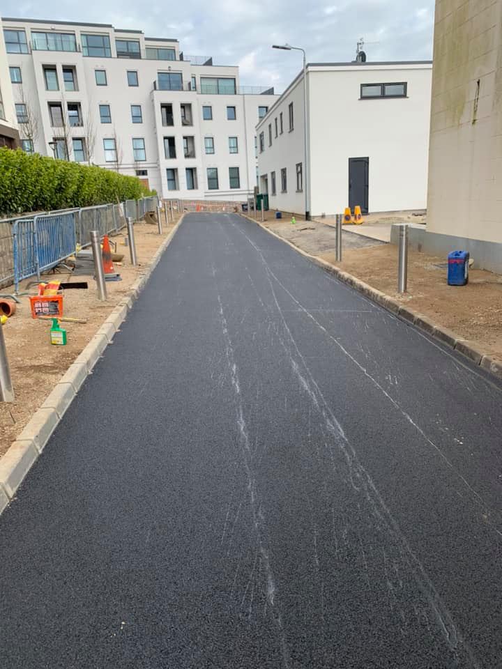 Commercial tarmac car park surfacing London